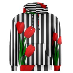 Tulips Men s Pullover Hoodie by Valentinaart