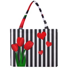 Tulips Mini Tote Bag by Valentinaart