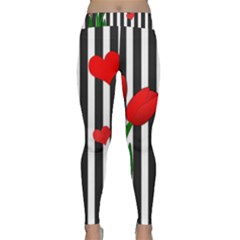 Tulips Classic Yoga Leggings by Valentinaart