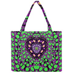 Dots And Very Hearty Mini Tote Bag by pepitasart