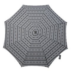 Pattern Grid Squares Texture Hook Handle Umbrellas (medium) by Nexatart