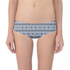 Pattern Grid Squares Texture Classic Bikini Bottoms by Nexatart