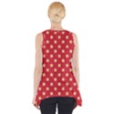 Pattern Felt Background Paper Red Side Drop Tank Tunic View2