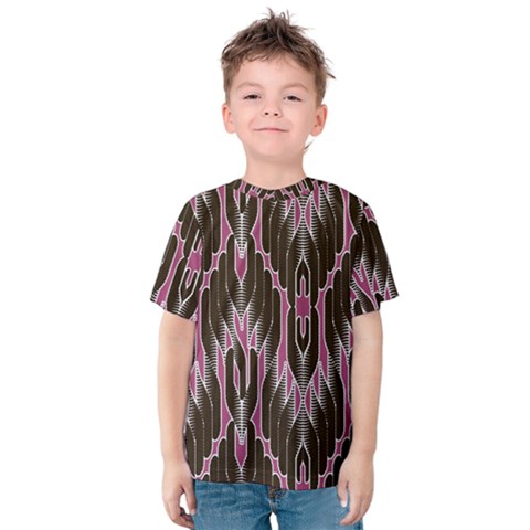 Pearly Pattern Kids  Cotton Tee by Nexatart