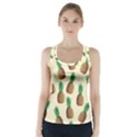 Pineapple Wallpaper Pattern Racer Back Sports Top View1