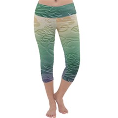 Plants Nature Botanical Botany Capri Yoga Leggings by Nexatart