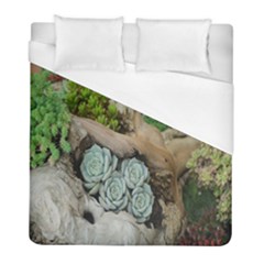 Plant Succulent Plants Flower Wood Duvet Cover (full/ Double Size) by Nexatart