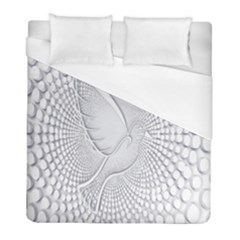 Points Circle Dove Harmony Pattern Duvet Cover (Full/ Double Size)