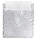 Points Circle Dove Harmony Pattern Duvet Cover Double Side (Queen Size) View1