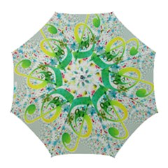 Points Circle Music Pattern Golf Umbrellas by Nexatart