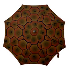 Psychedelic Pattern Hook Handle Umbrellas (medium) by Nexatart