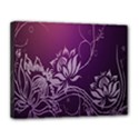 Purple Lotus Canvas 14  x 11  View1