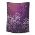 Purple Lotus Medium Tapestry View1