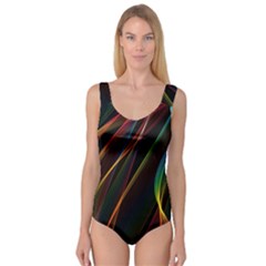 Rainbow Ribbons Princess Tank Leotard  by Nexatart