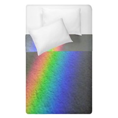 Rainbow Color Spectrum Solar Mirror Duvet Cover Double Side (single Size) by Nexatart