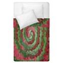 Red Green Swirl Twirl Colorful Duvet Cover Double Side (Single Size) View1