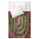 Red Green Swirl Twirl Colorful Duvet Cover Double Side (Single Size) View2