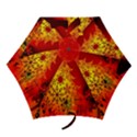 Red Silhouette Star Mini Folding Umbrellas View1