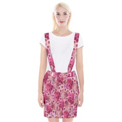 Roses Flowers Rose Blooms Nature Suspender Skirt by Nexatart