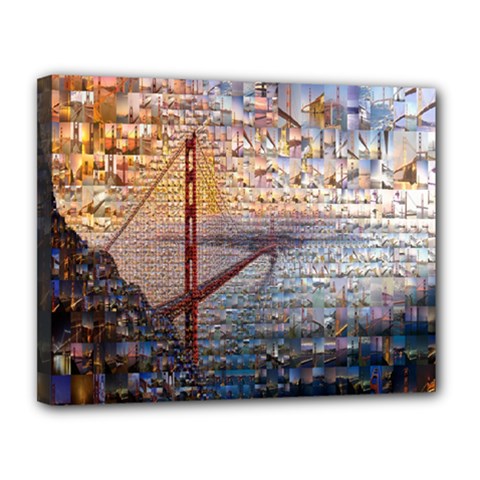 San Francisco Canvas 14  X 11  by Nexatart