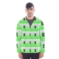 Shamrock Pattern Hooded Wind Breaker (Men)