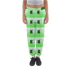 Shamrock Pattern Women s Jogger Sweatpants