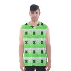 Shamrock Pattern Men s Basketball Tank Top