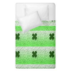 Shamrock Pattern Duvet Cover Double Side (Single Size)