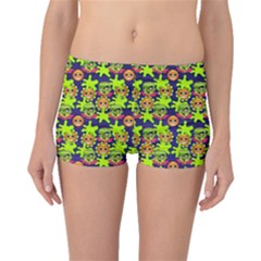 Smiley Background Smiley Grunge Boyleg Bikini Bottoms by Nexatart