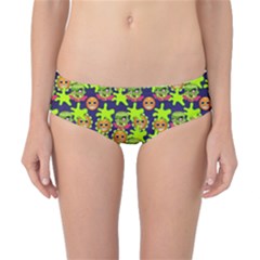 Smiley Background Smiley Grunge Classic Bikini Bottoms by Nexatart