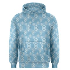 Snowflakes Winter Christmas Men s Pullover Hoodie