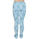 Snowflakes Winter Christmas Women s Tights View2