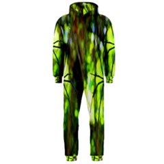 Spider Spiders Web Spider Web Hooded Jumpsuit (men)  by Nexatart