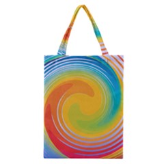 Rainbow Swirl Classic Tote Bag