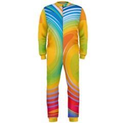 Rainbow Swirl Onepiece Jumpsuit (men) 