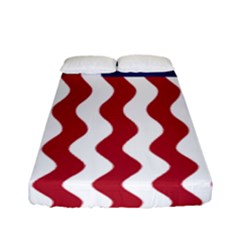 American Flag Fitted Sheet (full/ Double Size)