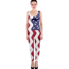 American Flag Onepiece Catsuit