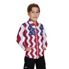 American Flag Wind Breaker (kids) by OneStopGiftShop