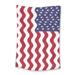 American Flag Small Tapestry