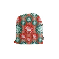 Star Pattern  Drawstring Pouches (medium)  by Nexatart