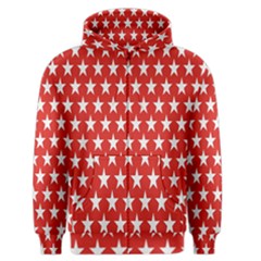 Star Christmas Advent Structure Men s Zipper Hoodie by Nexatart