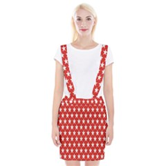 Star Christmas Advent Structure Suspender Skirt by Nexatart