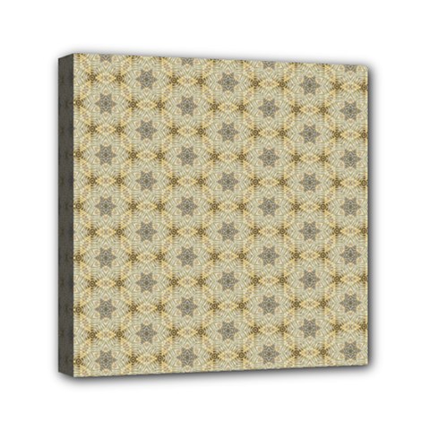 Star Basket Pattern Basket Pattern Mini Canvas 6  X 6  by Nexatart