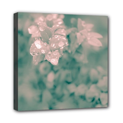 Surreal Floral Mini Canvas 8  X 8  by dflcprints