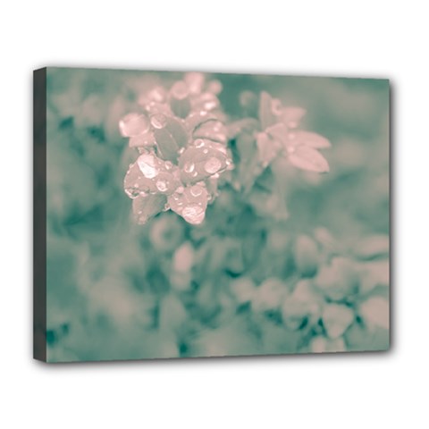 Surreal Floral Canvas 14  X 11  by dflcprints