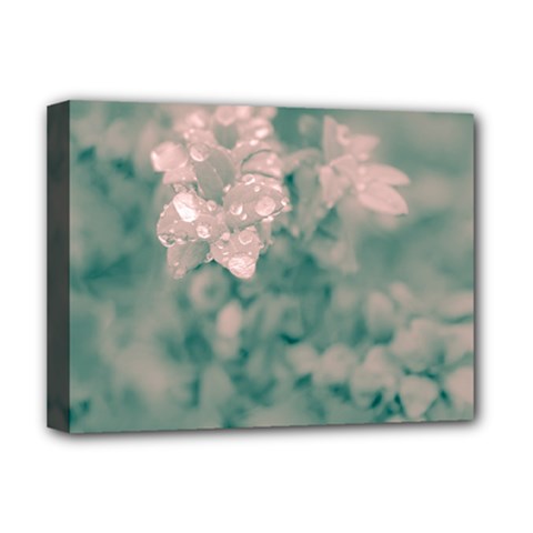 Surreal Floral Deluxe Canvas 16  X 12   by dflcprints