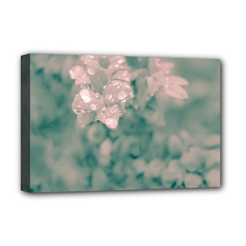 Surreal Floral Deluxe Canvas 18  X 12   by dflcprints