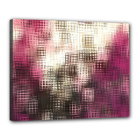 Stylized Rose Pattern Paper, Cream And Black Canvas 20  X 16  by Nexatart