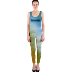 Texture Glass Colors Rainbow Onepiece Catsuit by Nexatart