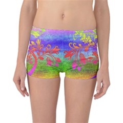 Tree Colorful Mystical Autumn Reversible Bikini Bottoms by Nexatart